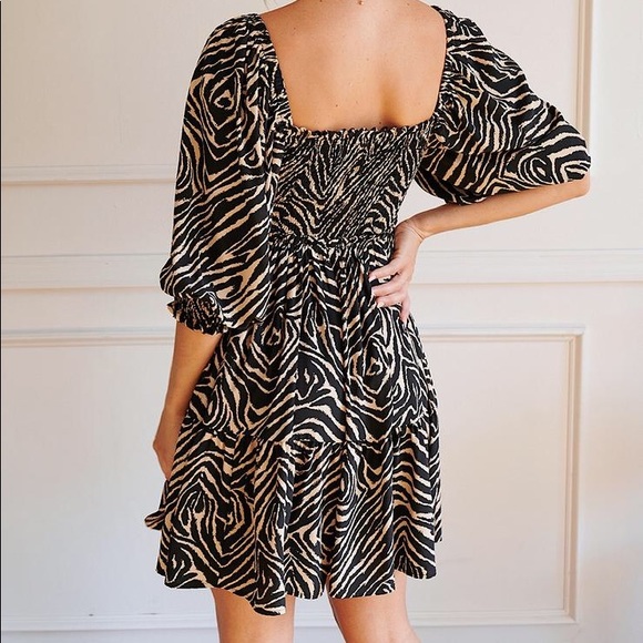 Zebra Mini dress - Picture 4 of 4